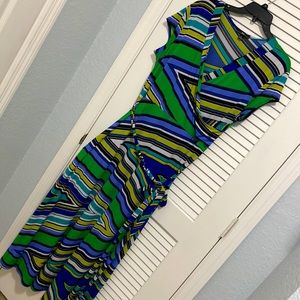 Maxi stripped dress